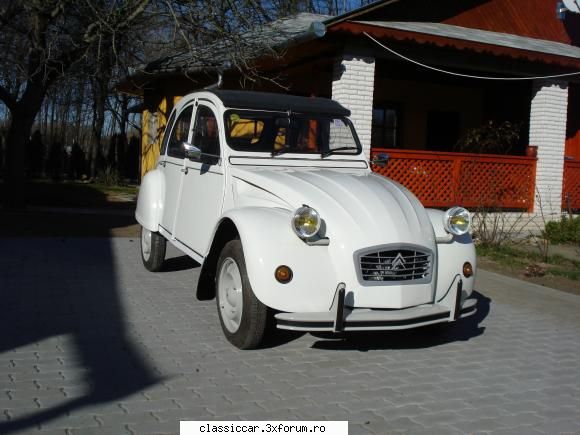 Ctroen 2 CV restaurat - Din p�cate ap foto mi s-a defectat asa c� n-am - Reconditionari si Restaurari