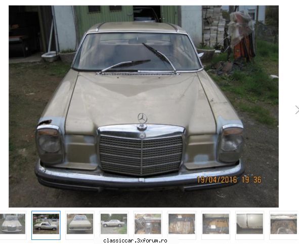Cumpar Mercedes 'bot de cal' - Tavi ce zici de masina asta? Merita 1200 de - Cumparari auto-moto clasice