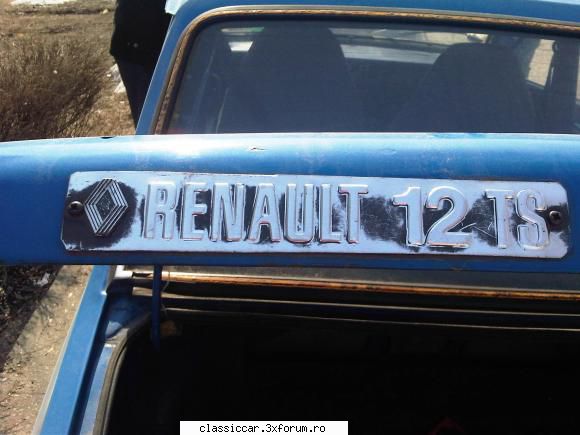 Cumpar Motor Renault 12 TS - Salut Dani, ce cod de identificare are motorul? - Cumparari piese