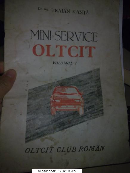 Cumpar cartea Mini Service Oltcit - Cumpar cartea "Mini service - Vanzari- cumparari carti si reviste auto