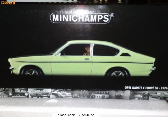 Cumpar macheta OPEL KADETT C COUPE - Cumpar o macheta sau mai multe Opel Kadett C - Modelism si machetute