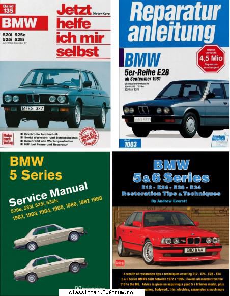Cumpar manuale BMW E28 - Salut, Asa cum spune si titlul, caut - Vanzari- cumparari carti si reviste auto