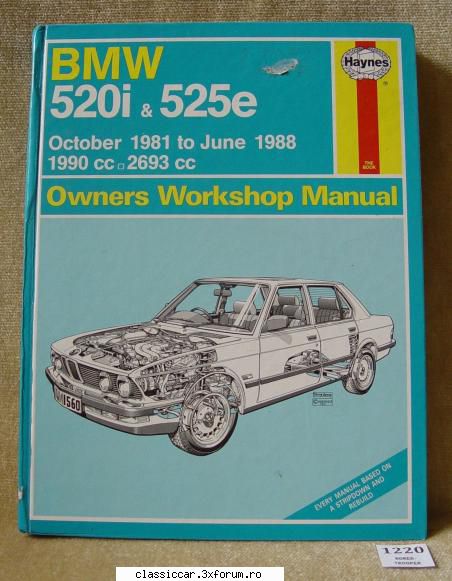 Cumpar manuale BMW E28 - Il vrei pe acesta? Da-mi raspuns pana - Vanzari- cumparari carti si reviste auto