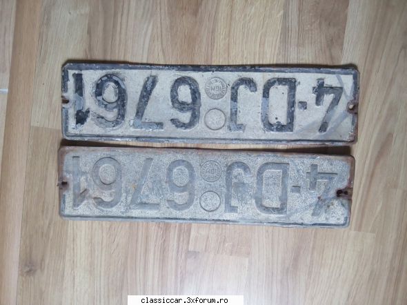 Cumpar numere masini si embleme - mihai 7575 - Cumparari piese