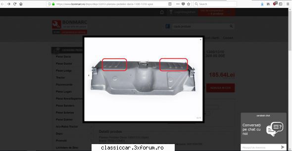 Cumpar pedalier fata Dacia 1300 - Va salut! M-am lamurit ca nu voi gasi pedalierul - Cumparari piese