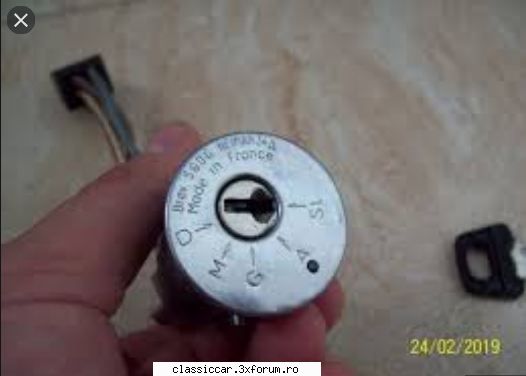 Cumpar piese Dacia 1310 ph1 - Contact Neiman cu cheie de plastic - Cumparari piese