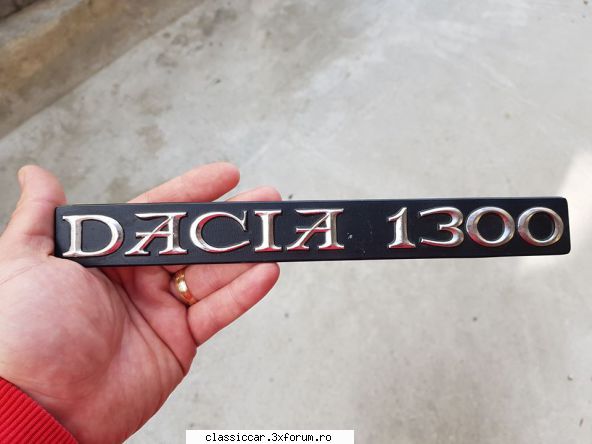 Cumpar piese Dacia 1310 ph1 - Caut sa cumpar placuta cu scrisul "Dacia 1300" in - Cumparari piese