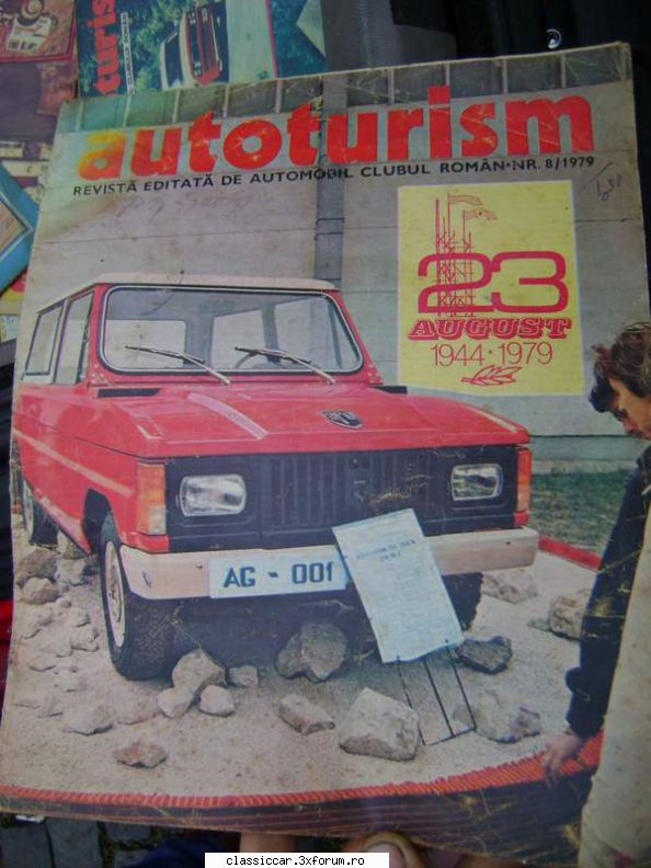 Cumpar revistele Autoturism 8-1979 si 4.1981 - Misu de Cluj - Vanzari- cumparari carti si reviste auto