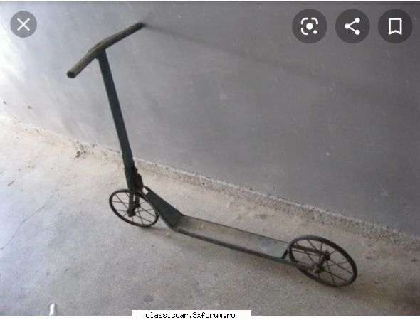 Cumpar tricicleta copii si o trotineta cadru lemn. - Trotineta model - Vanzari-Cumparari biciclete
