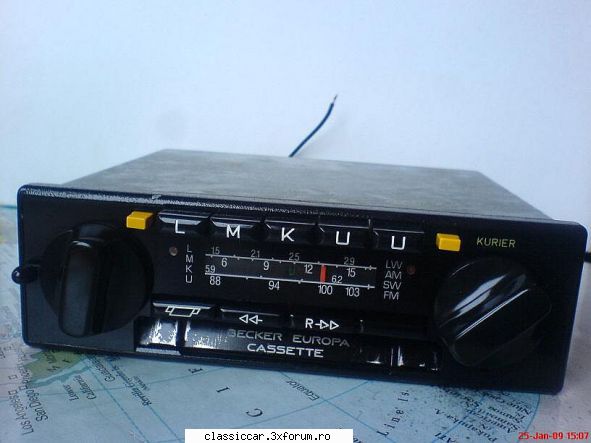 Cumpar un radio Becker pt. mercedes W 123 Cobra - sau asa....sau in genul - Cumparari piese