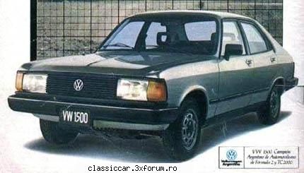 Curiozitati Sud-Americane - Tot un Vw 1500 argentinian din 1983 - File de istorie