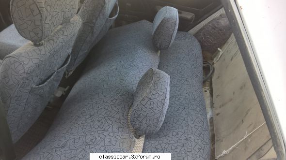 DACIA 1310 L/1995 - Bancheta spate cu tetiere - Prezentare masini