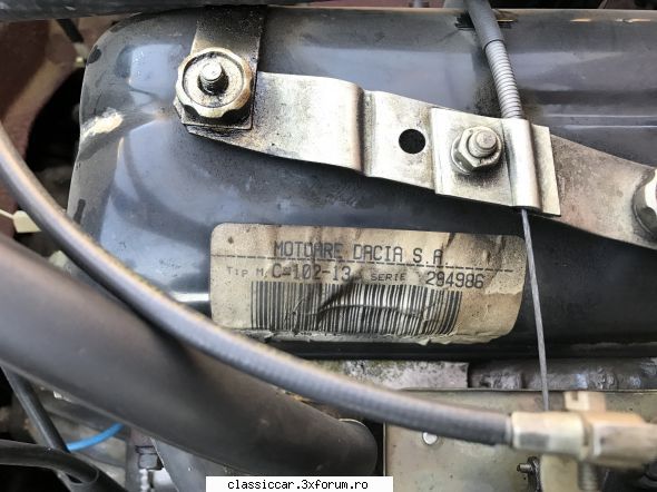 DACIA 1310 an 1998 - Si o poza de pe capacul de la motor , cred ca nu - Prezentare masini