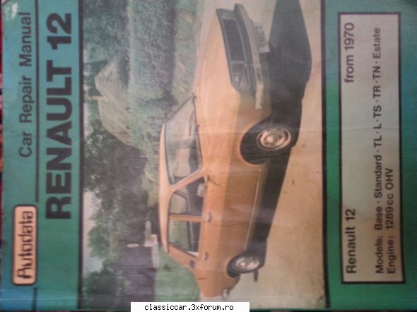 DACIA 13OO, 1971 - O frantuzoaica in haine noi - Greenwall13 - Reconditionari si Restaurari