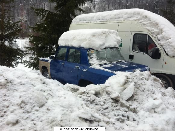 Dacia1100 ph 69 lux - iarna la SINAIA - Prezentare masini