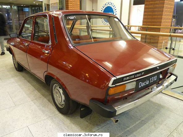 Dacia - Modele, variante, versiuni - Da. Si manerele portierelor sunt tot de 1300 si - File de istorie