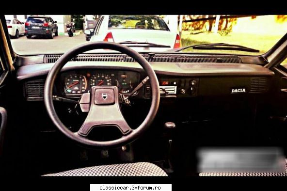 Dacia - Modele, variante, versiuni - CN4 (Zambetul lui Iliescu) a avut bord de CN - File de istorie