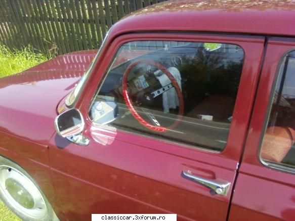 Dacia 1100-Lunca Corbului - Oglinda nu este originala!Volan de Renault,cu - Am vazut prin Romania
