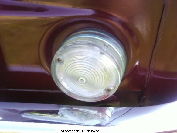 Dacia 1100-Lunca Corbului - Lampa originala!Remarcati cat de bine s-a pastrat - Am vazut prin Romania