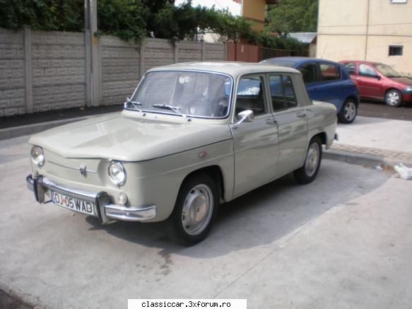 Dacia 1100 - Intre timp a primit numar patrat pe spate cu care - Prezentare masini