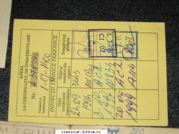 Dacia frantuzoaica din Cluj - masina stă in garaj din anul 1999.Dovada - Prezentare masini