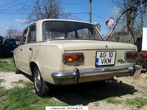 Dacia 1100 (S) - 1971 - uite cum arata suportul pt numar spate, l-am - Reconditionari si Restaurari