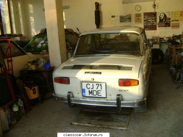 Dacia 1100 (S) - 1971 - Frana este rezolvata - Reconditionari si Restaurari