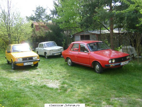 Dacia 1100 (S) - 1971 - Si la o poza de grup cu suratele sale mioritice - Reconditionari si Restaurari