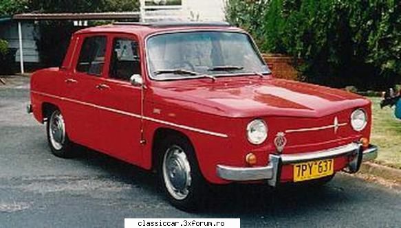 Dacia 1100 (S) - 1971 - Mai Dingo! Hai casca-ti ochii la modelul R8 - Reconditionari si Restaurari