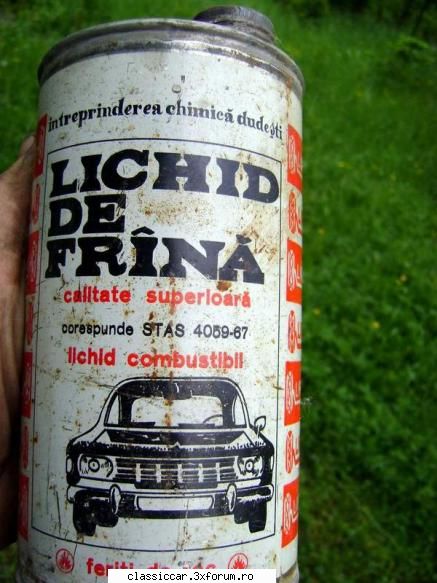 Dacia 1100 (S) - 1971 - Si am gasit un bidon de lichid de frana Lifrom - Reconditionari si Restaurari