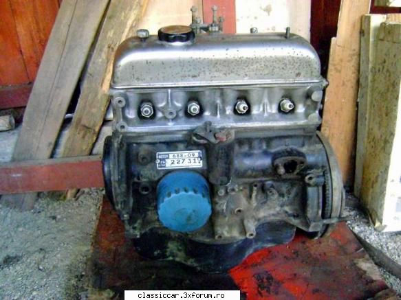 Dacia 1100 (S) - 1971 - Ingredient nr.1. Agregat suparat de R8S, cumparat - Reconditionari si Restaurari
