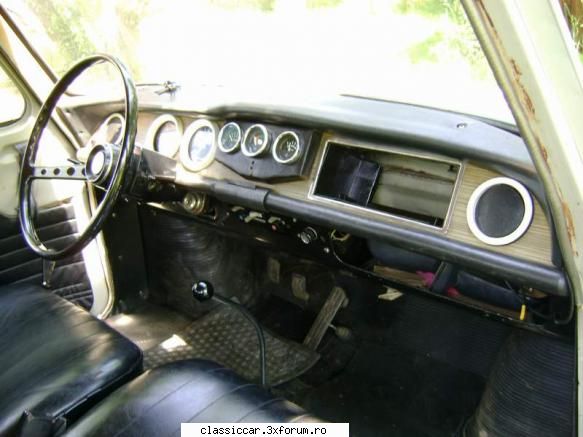 Dacia 1100 (S) - 1971 - Bordul este traforat, destul de urat, de aia o - Reconditionari si Restaurari