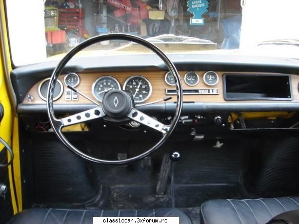 Dacia 1100 (S) - 1971 - Oare mi se pare mie, sau bordul de Dacia 1100 - Reconditionari si Restaurari
