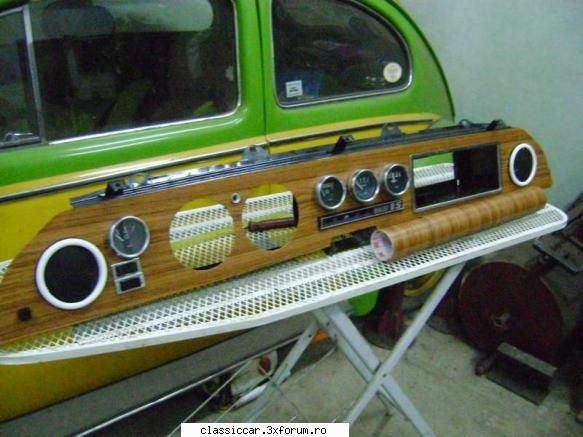Dacia 1100 (S) - 1971 - Asa arata acuma bordul semifinisat - Reconditionari si Restaurari