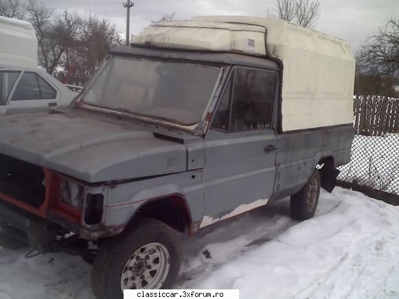Dacia 1100 amb13 - Intre timp sa lucrat si la reparatia Aro-ului 10 - Prezentare masini