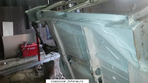 Dacia 1100 din 1970 - Am taiat pragul din dreapta , arata cam , rau de - Prezentare masini