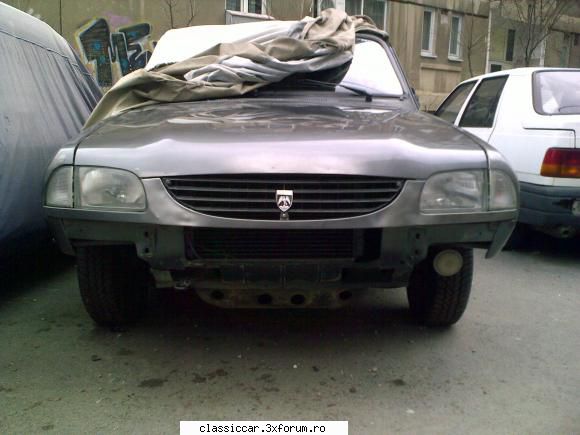 Dacia - curatat scutul era plin de rugina si vopsit, am - Prezentare masini