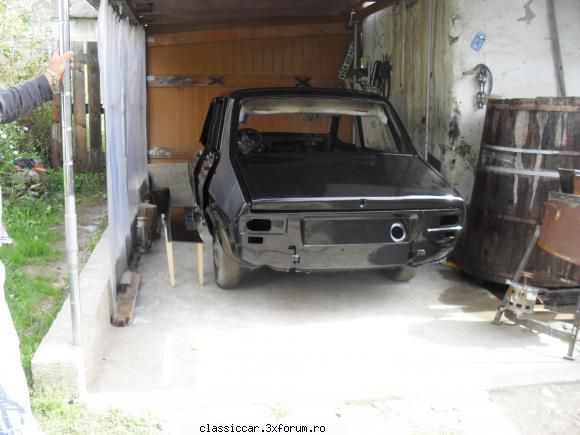 Dacia 1300-PH 88 VBA - Imediat dupa vopsire Aici s-au vazut greselile - Prezentare masini