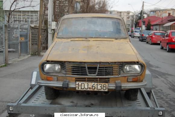Dacia 1300 - Cu greu am reusit sa o scoatem si sa o urcam pe - Prezentare masini