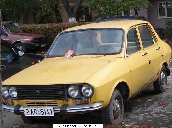 Dacia 1300 - Din 82 este sigur. Prima data au aparut cu 4 - Am vazut prin Cluj-Napoca