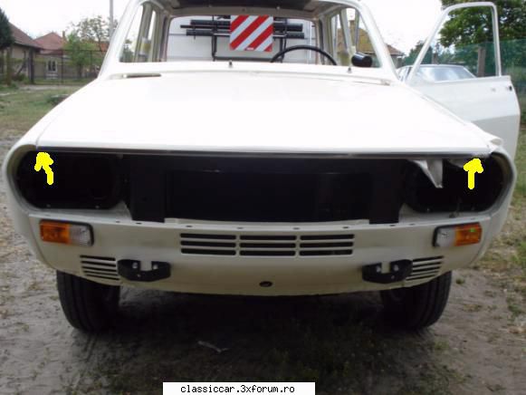 Dacia - Se monteaza aici, unde am pus sagetile, se prind - Prezentare masini