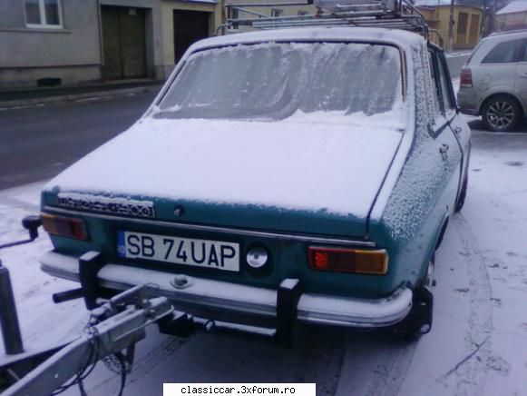 Dacia - Din spate (usa dreapta fata nu era inchisa ) - Prezentare masini