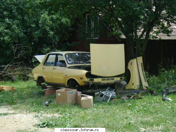 Dacia - Galbena - Lucrarile continua - Reconditionari si Restaurari