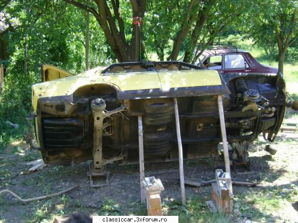 Dacia - Galbena - Pe dedesubt nu sunt probleme :) Doar cateva - Reconditionari si Restaurari