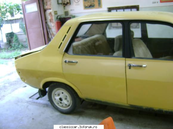 Dacia - Galbena - Gata! este retusata vopseaua! O las vreo doua - Reconditionari si Restaurari