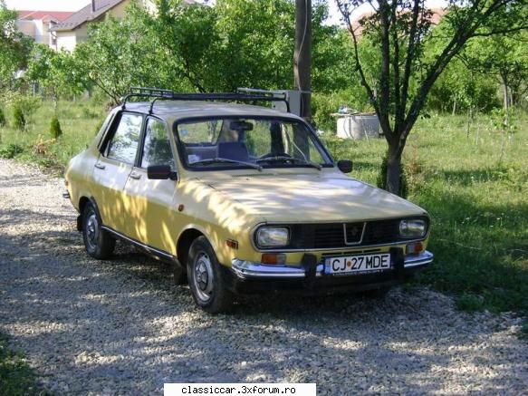 Dacia - Galbena - Misu de Cluj - Reconditionari si Restaurari