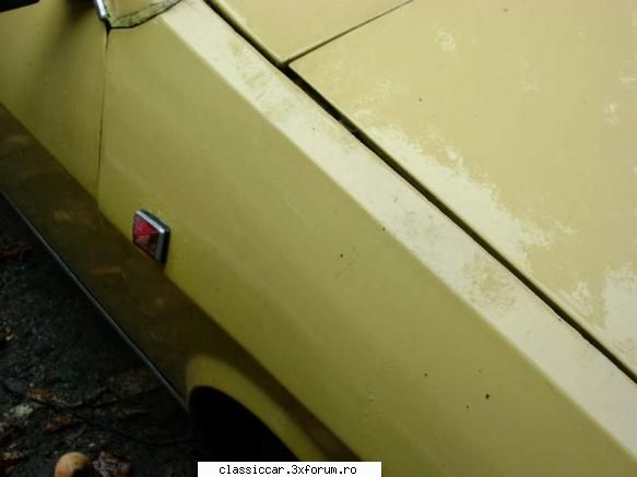 Dacia - Galbena - Le-am cumparat de la oser cu 1 leu bucata - Reconditionari si Restaurari