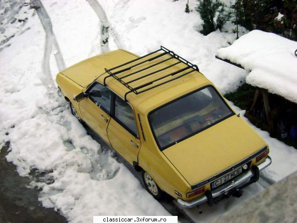 Dacia - Galbena - S-a prabusit cusculia pe Dacia galbena. A cedat - Reconditionari si Restaurari