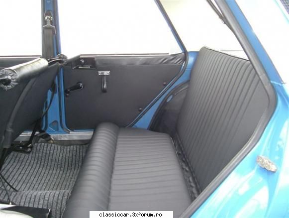 Dacia - Galbena - Scaune si bamchete doar din niste tevi si o panza - Reconditionari si Restaurari