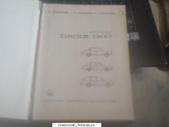 Dacia 1300 - Conducere si Intretinere - silviu495 - Fise tehnice